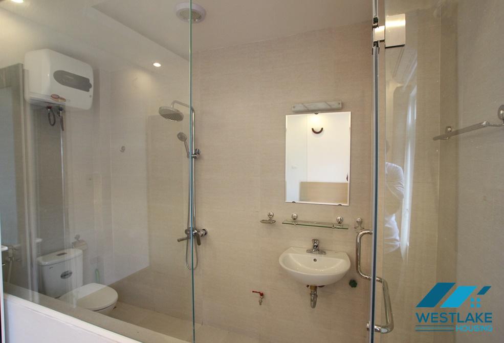 A big 1 bedroom apartment with lake view for rent in Yen Phu, Tay Ho