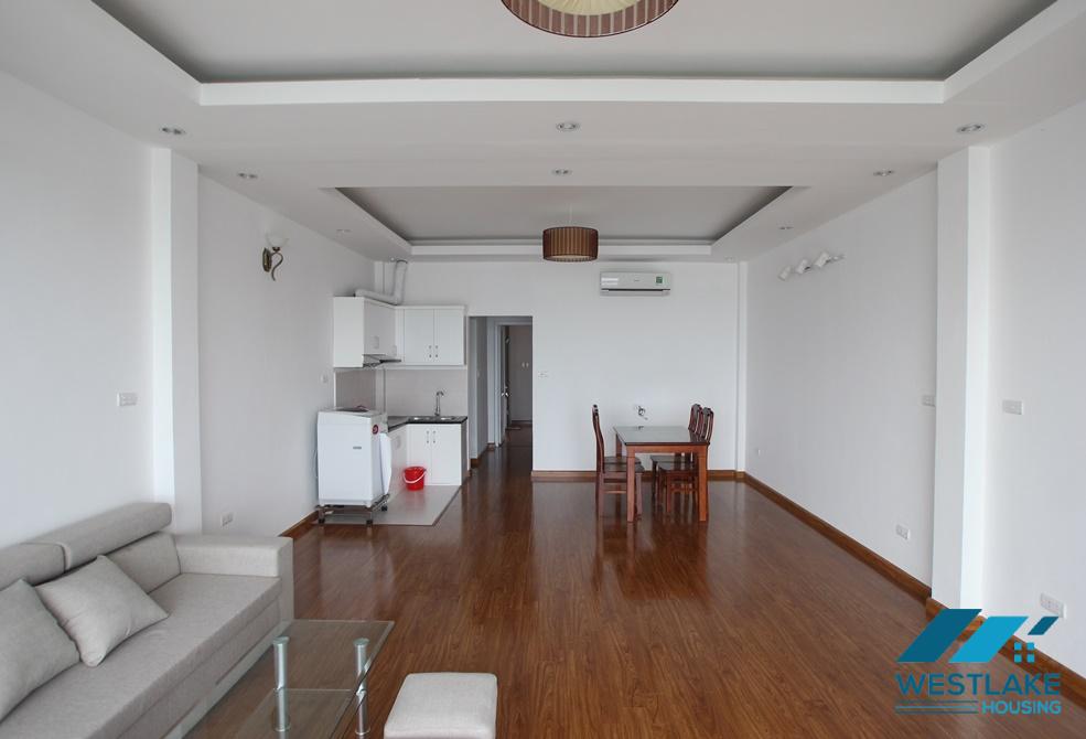 A big 1 bedroom apartment with lake view for rent in Yen Phu, Tay Ho