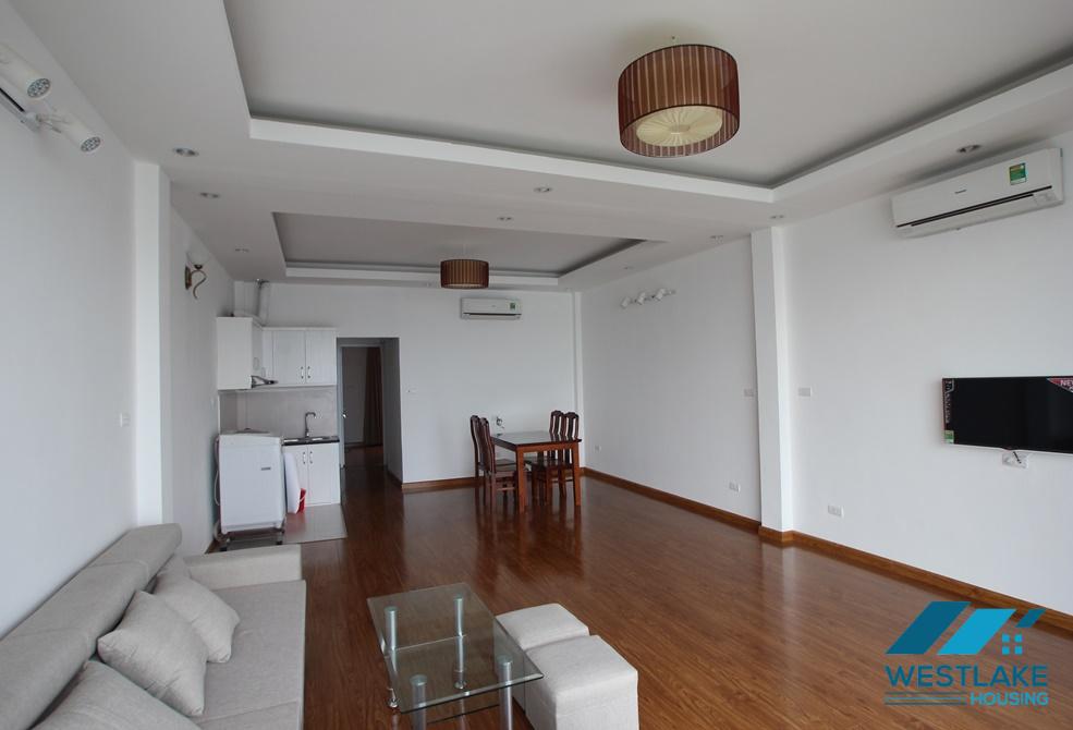 A big 1 bedroom apartment with lake view for rent in Yen Phu, Tay Ho