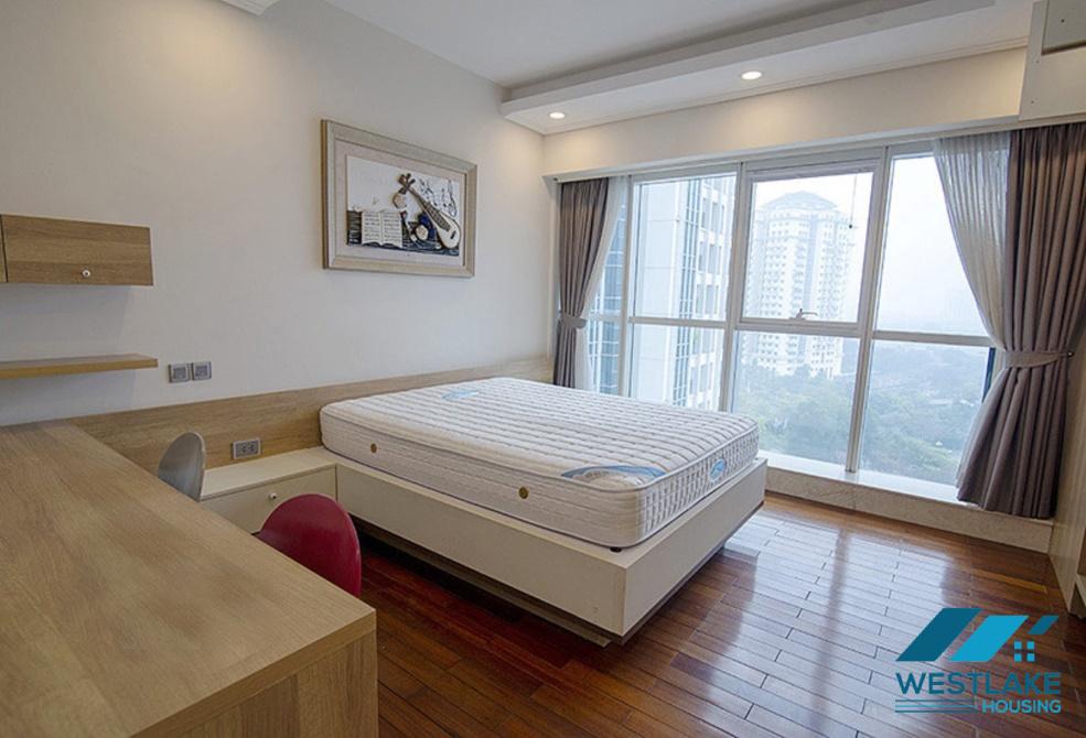 A contemporarily designed, large 267sqm apartment for rent in Ciputra, Tay Ho, Ha Noi