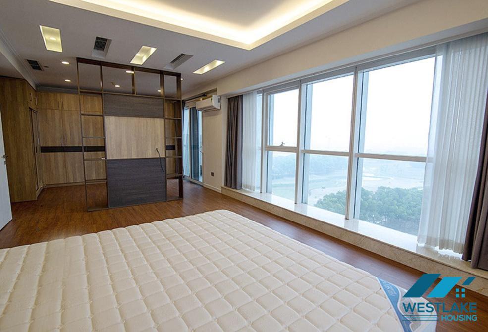 A contemporarily designed, large 267sqm apartment for rent in Ciputra, Tay Ho, Ha Noi