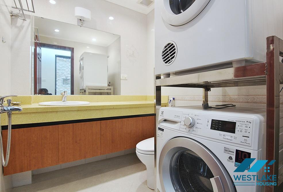 A super spacious 3 bedroom apartment for rent in Yen Phu, Tay Ho, Ha Noi