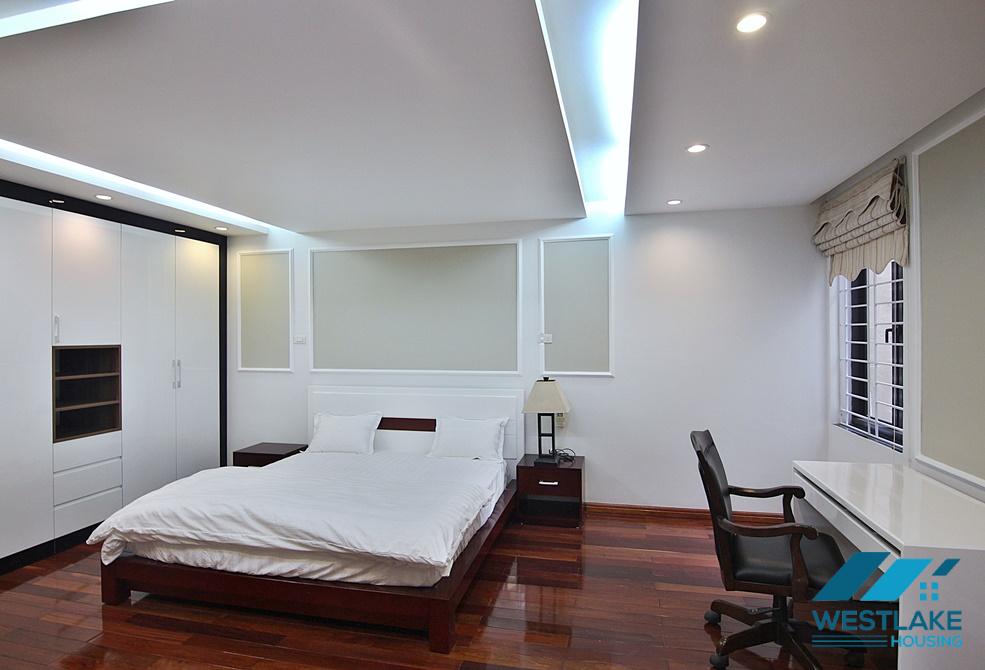 A super spacious 3 bedroom apartment for rent in Yen Phu, Tay Ho, Ha Noi