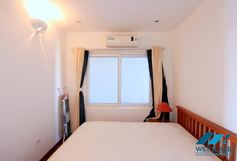 Lake view 02 bedrooms apartment for rent in Tay Ho, Ha Noi
