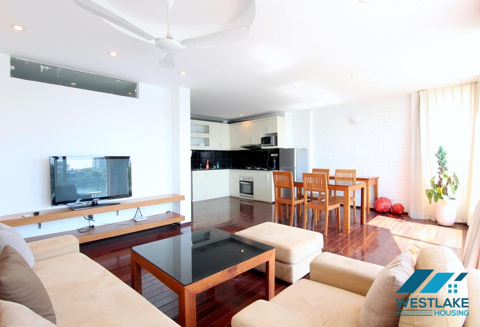 Lots of natural light 02 bedrooms apartment for rent in Tay Ho, Ha Noi