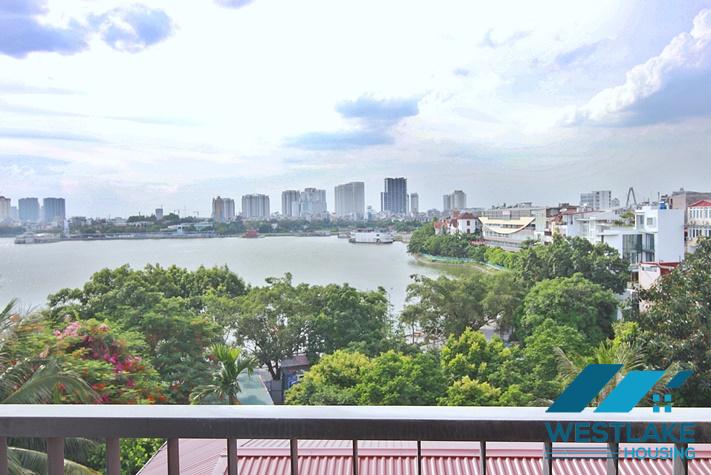 Căn Hộ Dịch Vụ 2 Phòng Ngủ Rông Đẹp, View Hồ Cho Thuê Trên Phố Tô Ngoc Vân Tây Hô, Hà Nội