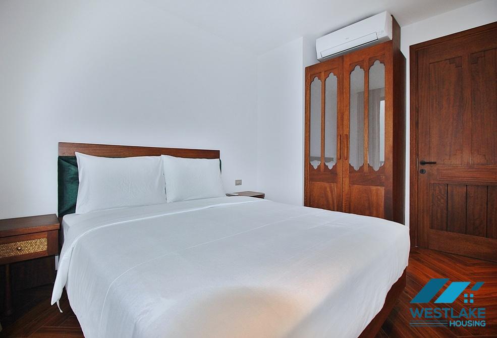 High floor 3 bedrooms apartment for rent in To Ngoc Van area, Tay Ho, Ha Noi
