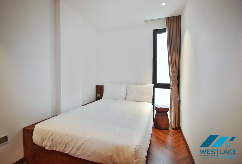 High floor 3 bedrooms apartment for rent in To Ngoc Van area, Tay Ho, Ha Noi