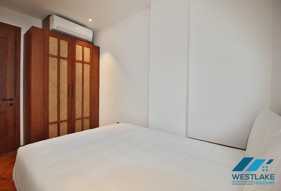 High floor 3 bedrooms apartment for rent in To Ngoc Van area, Tay Ho, Ha Noi