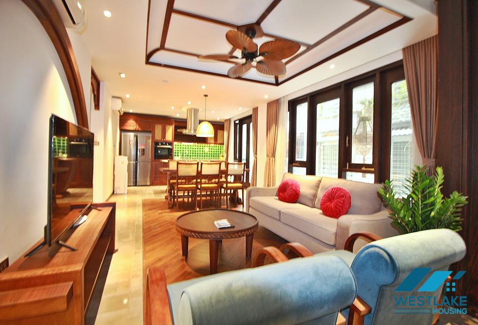 Japanese style 03 bedrooms apartment for rent in Tay Ho, Ha Noi