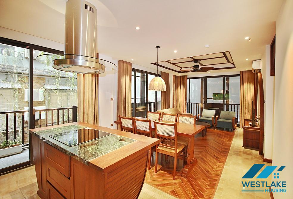 Good quality 03 bedrooms apartment for rent in Tay Ho, Ha Noi