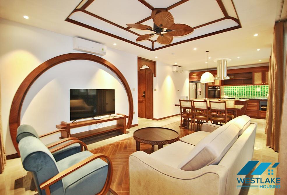 Good quality 03 bedrooms apartment for rent in Tay Ho, Ha Noi