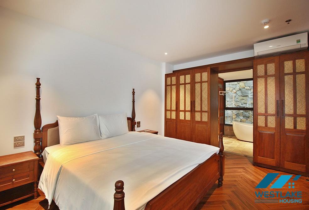 Good quality 03 bedrooms apartment for rent in Tay Ho, Ha Noi