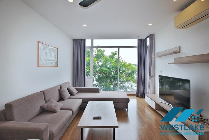 Lakeside serviced apartment for rent on Vu Mien street, Tay Ho, Ha Noi