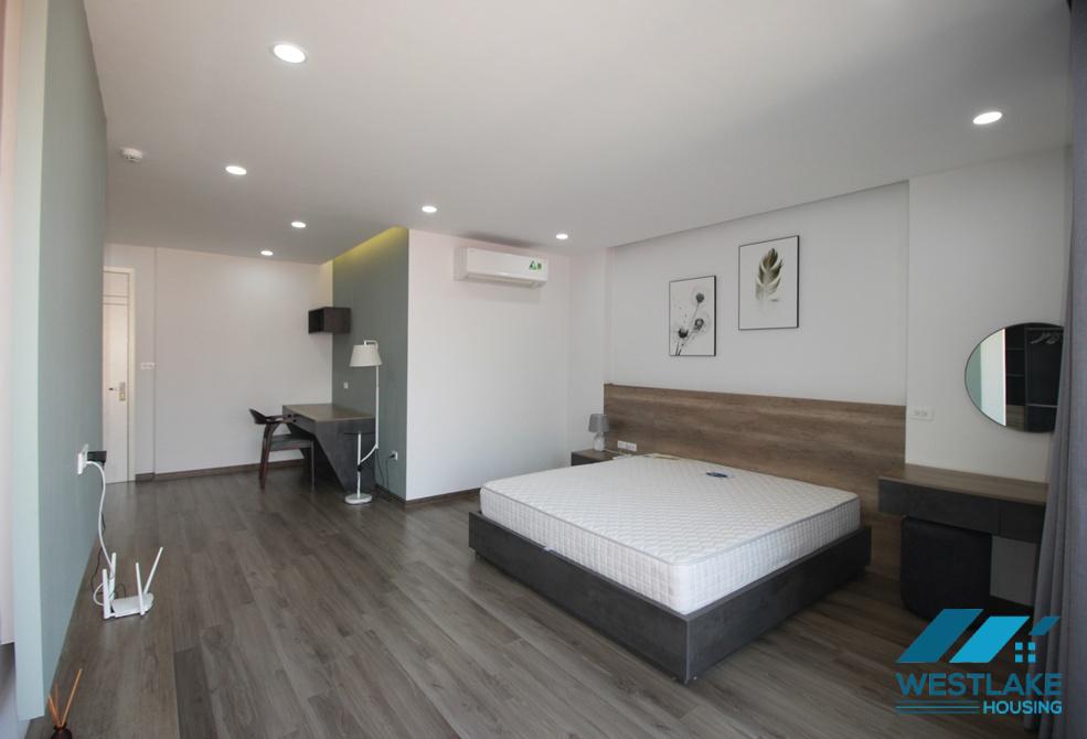 Modern 2 bedrooms apartment with huge terrace for rent in Vu Mien, Yen Phu village, Tay Ho, Ha Noi