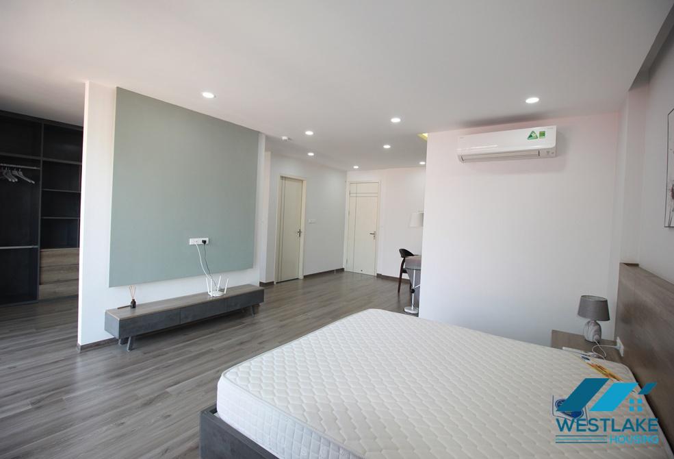 Modern 2 bedrooms apartment with huge terrace for rent in Vu Mien, Yen Phu village, Tay Ho, Ha Noi