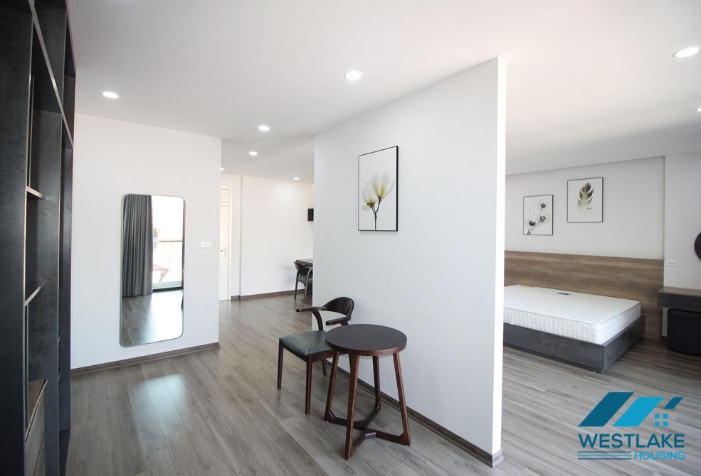 Modern 2 bedrooms apartment with huge terrace for rent in Vu Mien, Yen Phu village, Tay Ho, Ha Noi