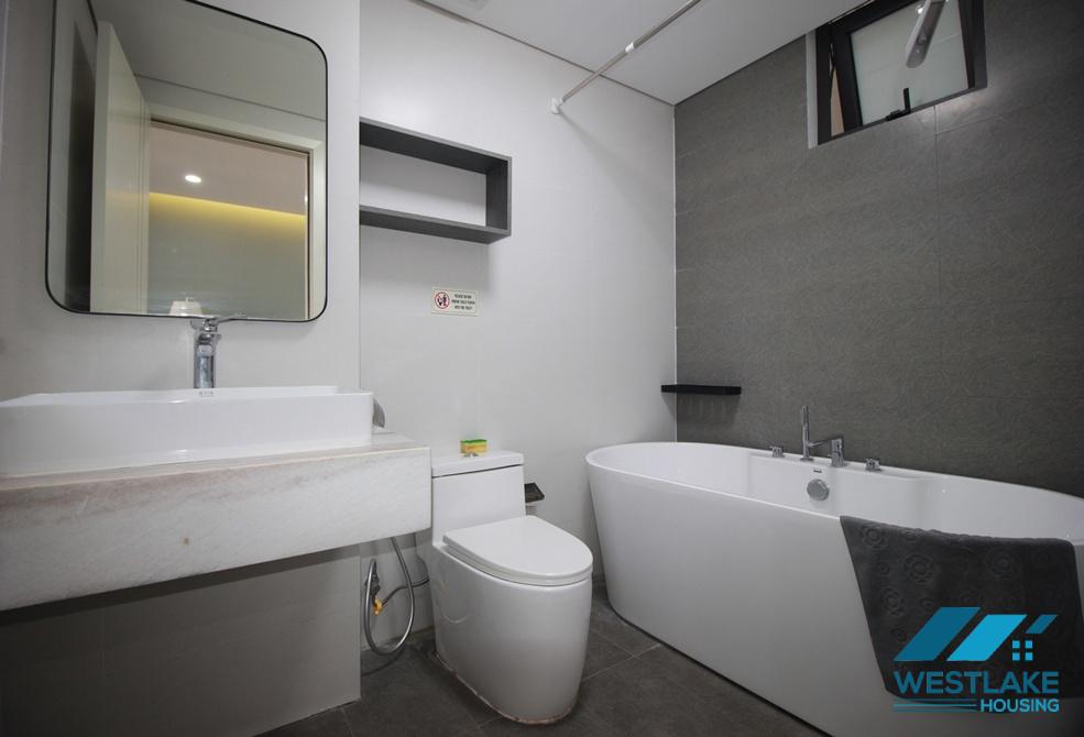 Modern 2 bedrooms apartment with huge terrace for rent in Vu Mien, Yen Phu village, Tay Ho, Ha Noi