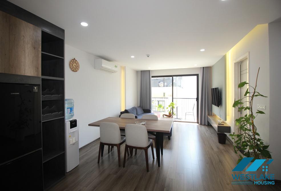 Modern 2 bedrooms apartment with huge terrace for rent in Vu Mien, Yen Phu village, Tay Ho, Ha Noi