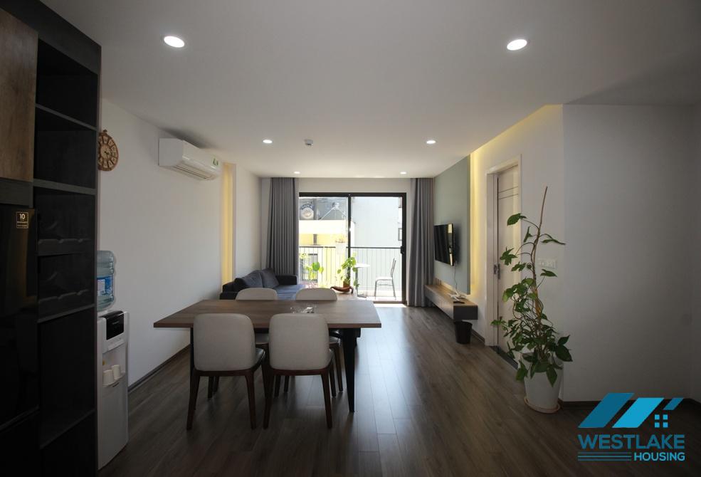Modern 2 bedrooms apartment with huge terrace for rent in Vu Mien, Yen Phu village, Tay Ho, Ha Noi