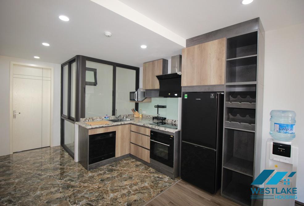 Modern 2 bedrooms apartment with huge terrace for rent in Vu Mien, Yen Phu village, Tay Ho, Ha Noi