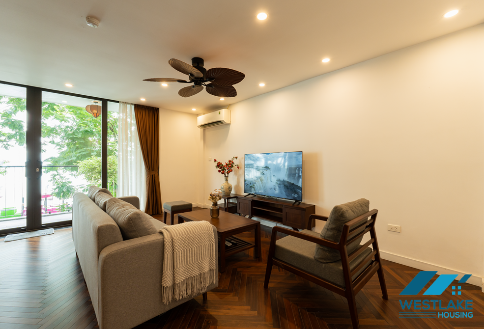 Brand new 03 bedrooms apartment with lake view for rent in Tay Ho, Ha Noi