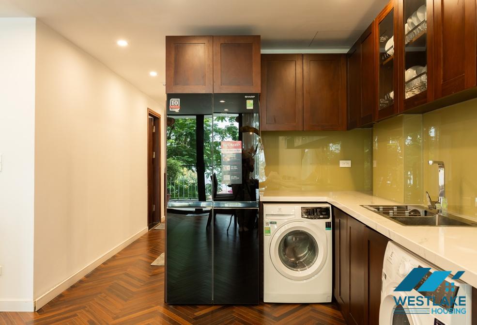 Brand new 03 bedrooms apartment with lake view for rent in Tay Ho, Ha Noi
