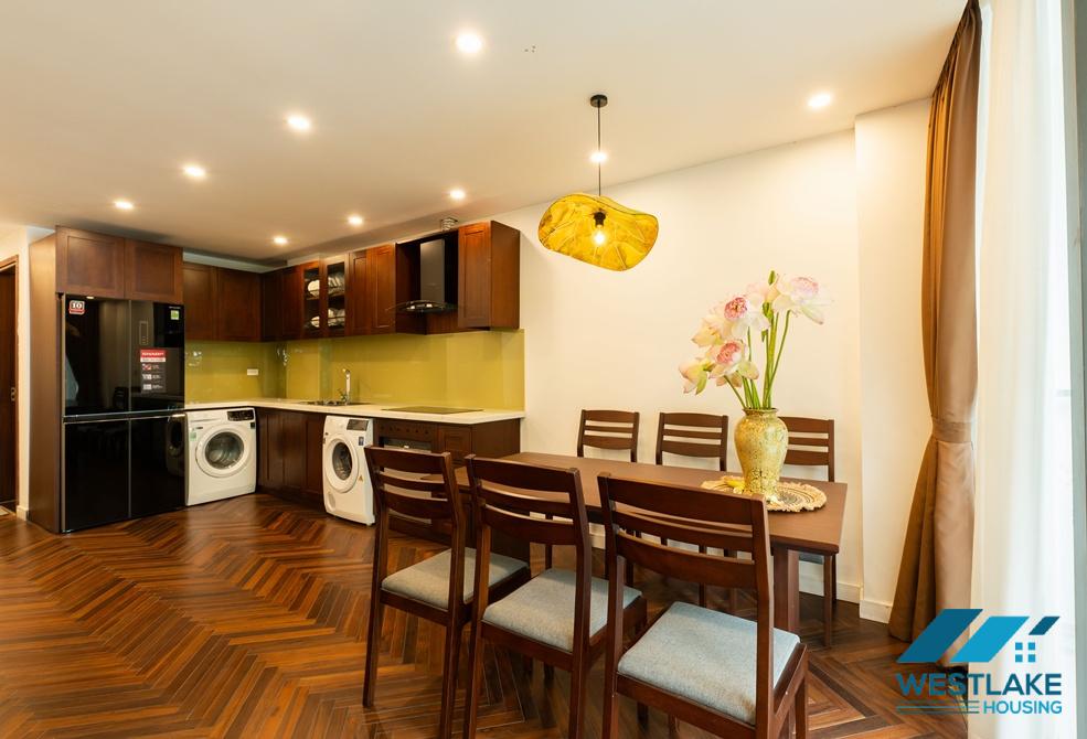 Brand new 03 bedrooms apartment with lake view for rent in Tay Ho, Ha Noi