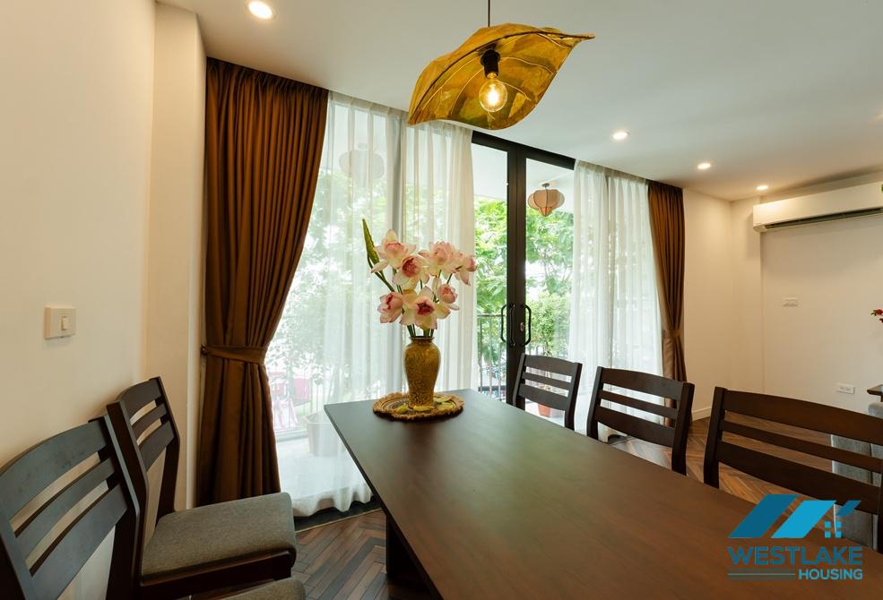 Brand new 03 bedrooms apartment with lake view for rent in Tay Ho, Ha Noi