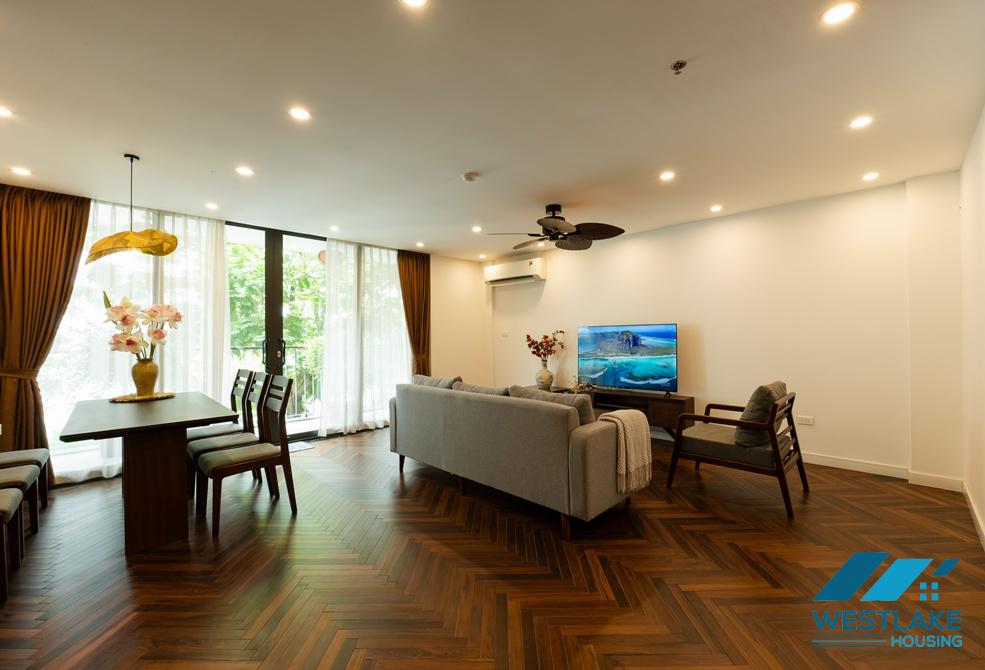 Brand new 03 bedrooms apartment with lake view for rent in Tay Ho, Ha Noi