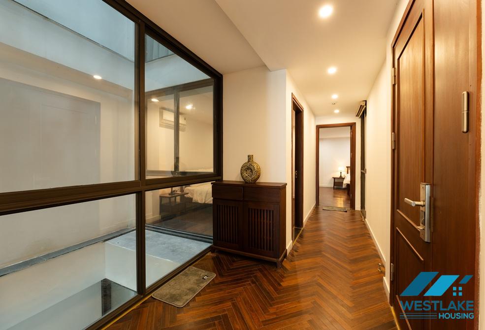 Brand new 03 bedrooms apartment with lake view for rent in Tay Ho, Ha Noi