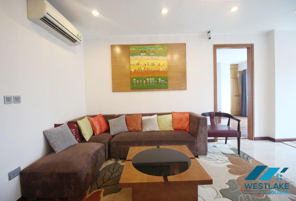 Good quality apartment for rent in Ciputra L Tower, Tay Ho ward, Ha Noi