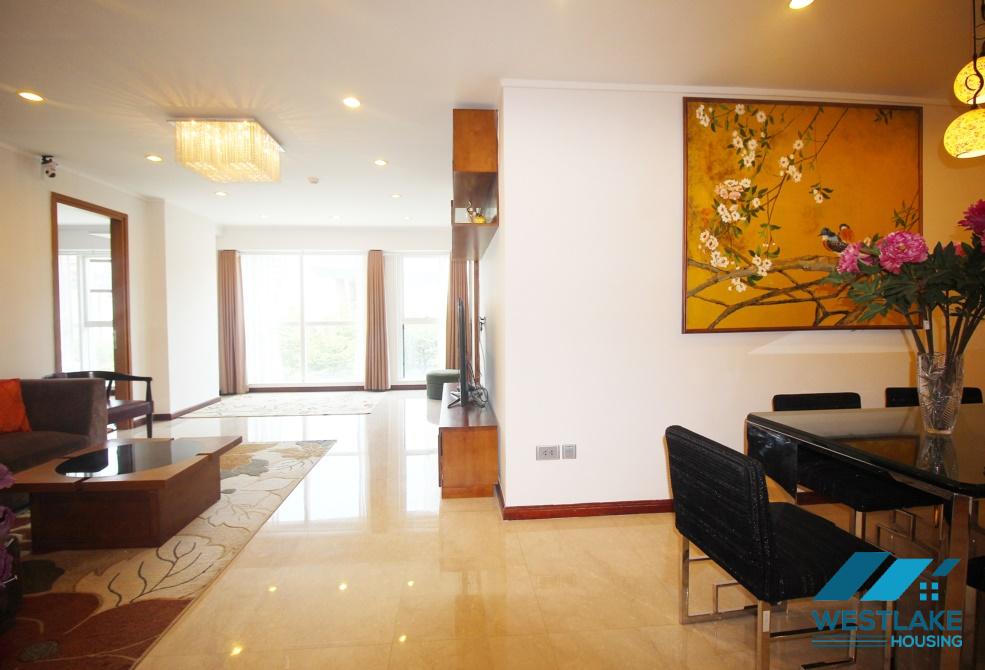 Good quality apartment for rent in Ciputra L Tower, Tay Ho ward, Ha Noi