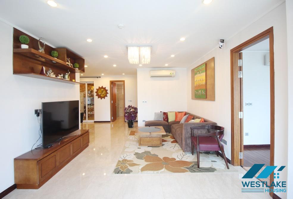 Good quality apartment for rent in Ciputra L Tower, Tay Ho ward, Ha Noi
