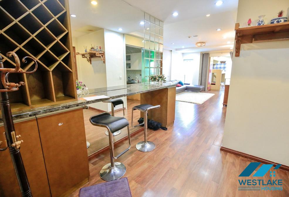 A stylish apartment in L Building in Ciputra for rent, Tay Ho ward, Ha Noi
