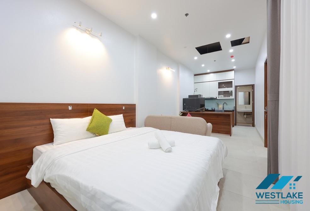 A lovely studio for rent in Xuan Dieu, Tay Ho, Ha Noi