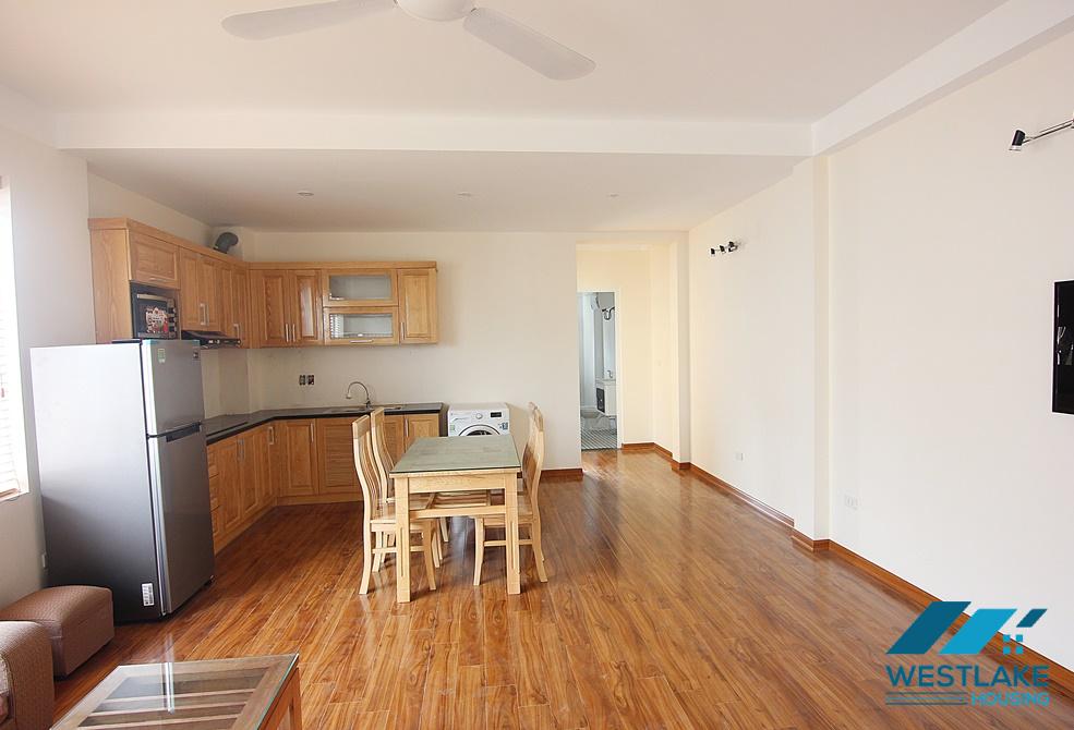 An 1 bedroom apartment with lot of space and light for rent in Xuan Dieu, Tay Ho