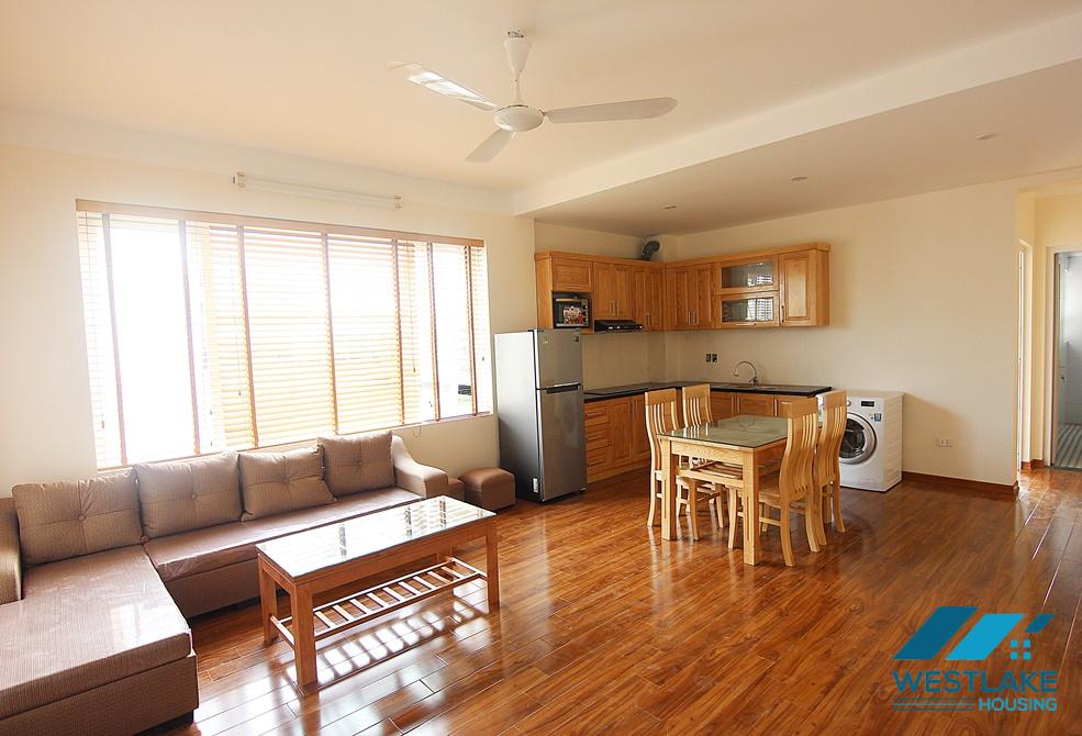 An 1 bedroom apartment with lot of space and light for rent in Xuan Dieu, Tay Ho