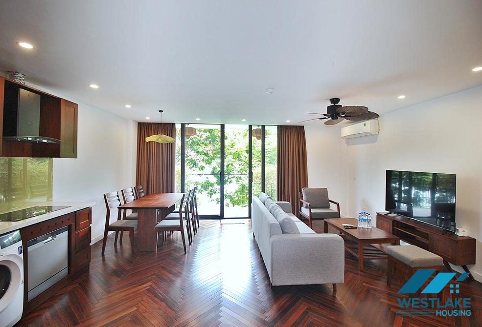 Lake view 03 bedrooms apartment for rent in Tay Ho, Ha Noi