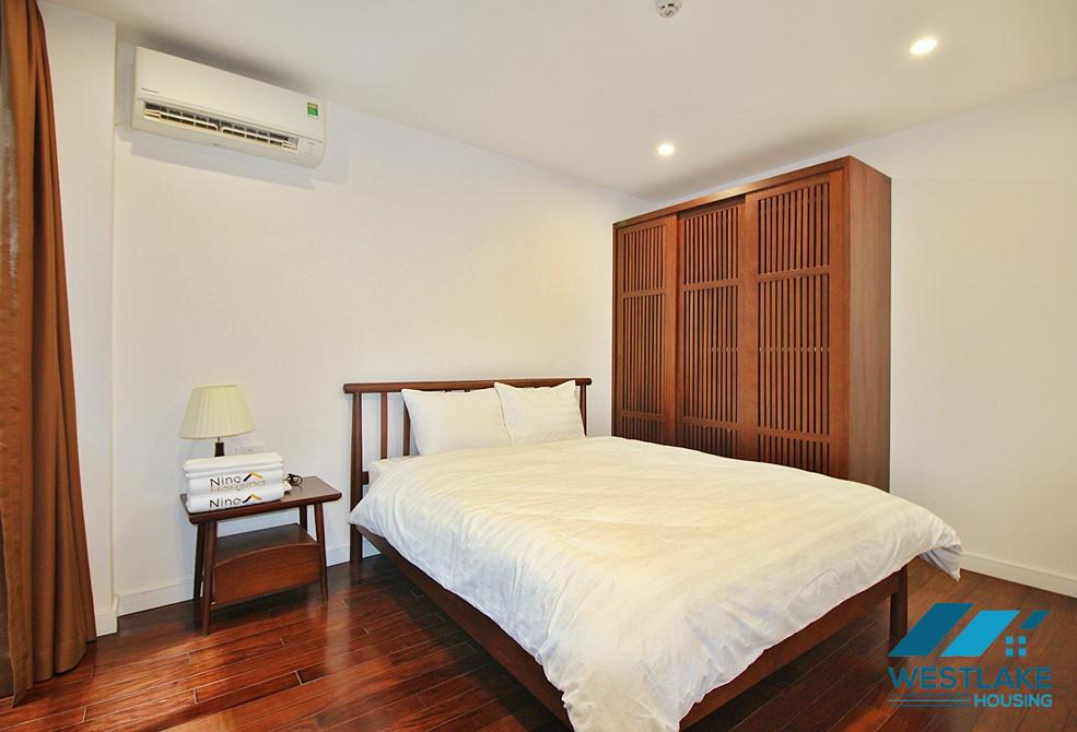 High quality and bright 03 bedrooms apartment for rent on Vu Mien street, Tay Ho, Ha Noi