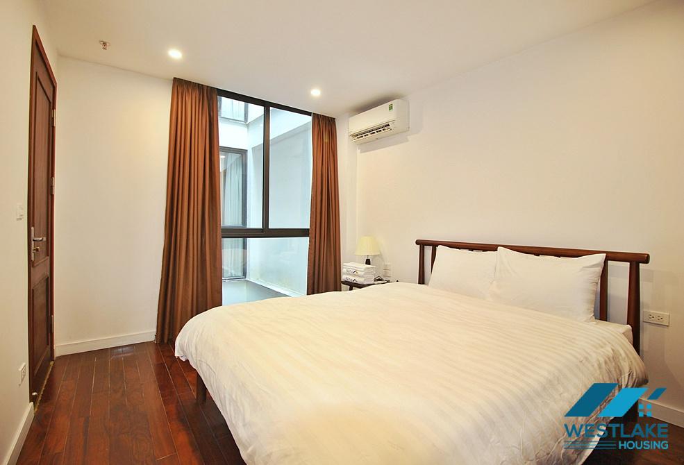 High quality and bright 03 bedrooms apartment for rent on Vu Mien street, Tay Ho, Ha Noi
