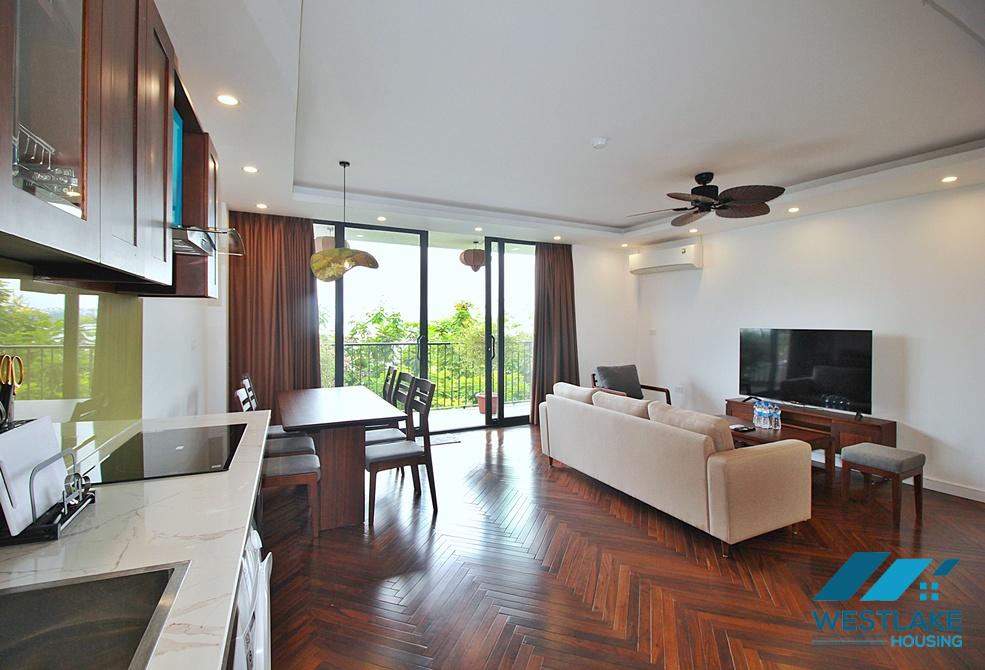 High quality and bright 03 bedrooms apartment for rent on Vu Mien street, Tay Ho, Ha Noi