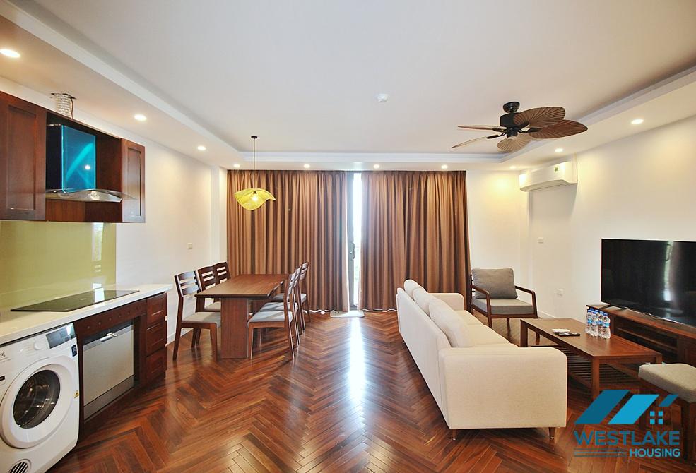 High quality and bright 03 bedrooms apartment for rent on Vu Mien street, Tay Ho, Ha Noi