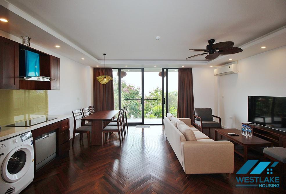 High quality and bright 03 bedrooms apartment for rent on Vu Mien street, Tay Ho, Ha Noi