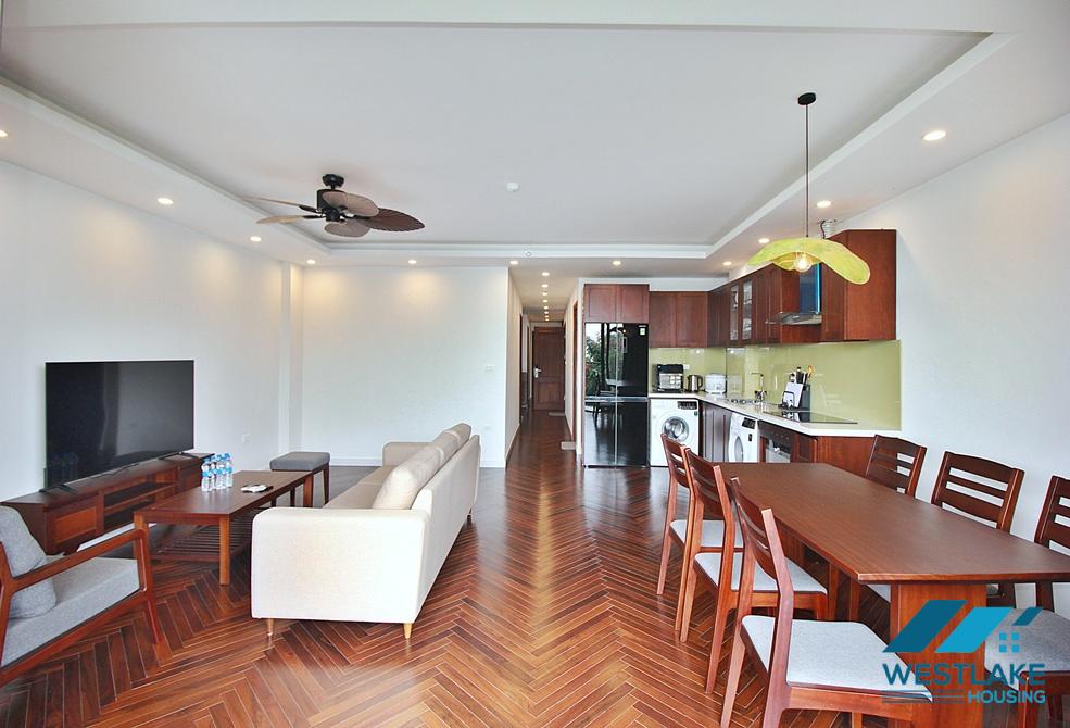 High quality and bright 03 bedrooms apartment for rent on Vu Mien street, Tay Ho, Ha Noi