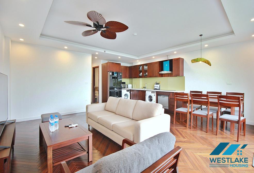 High quality and bright 03 bedrooms apartment for rent on Vu Mien street, Tay Ho, Ha Noi