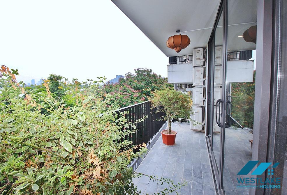 High quality and bright 03 bedrooms apartment for rent on Vu Mien street, Tay Ho, Ha Noi