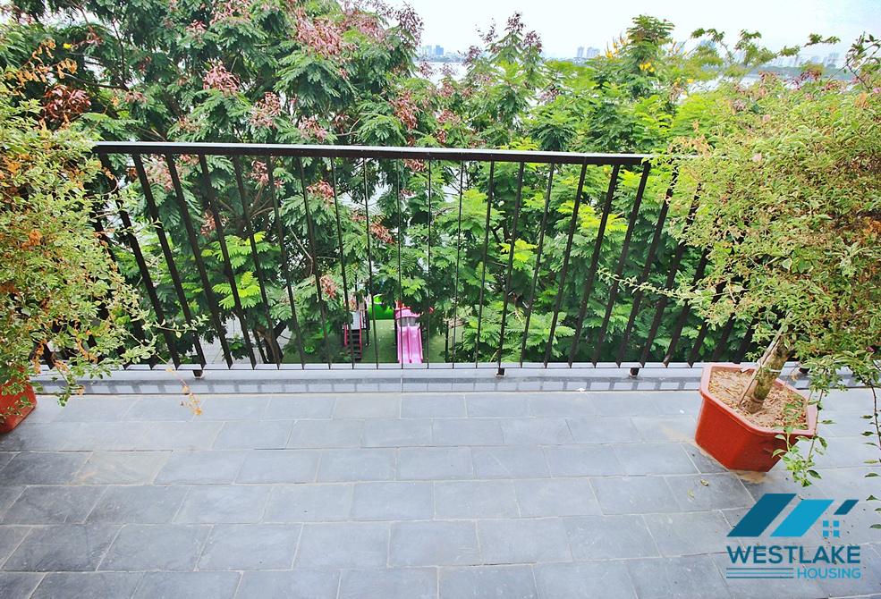High quality and bright 03 bedrooms apartment for rent on Vu Mien street, Tay Ho, Ha Noi