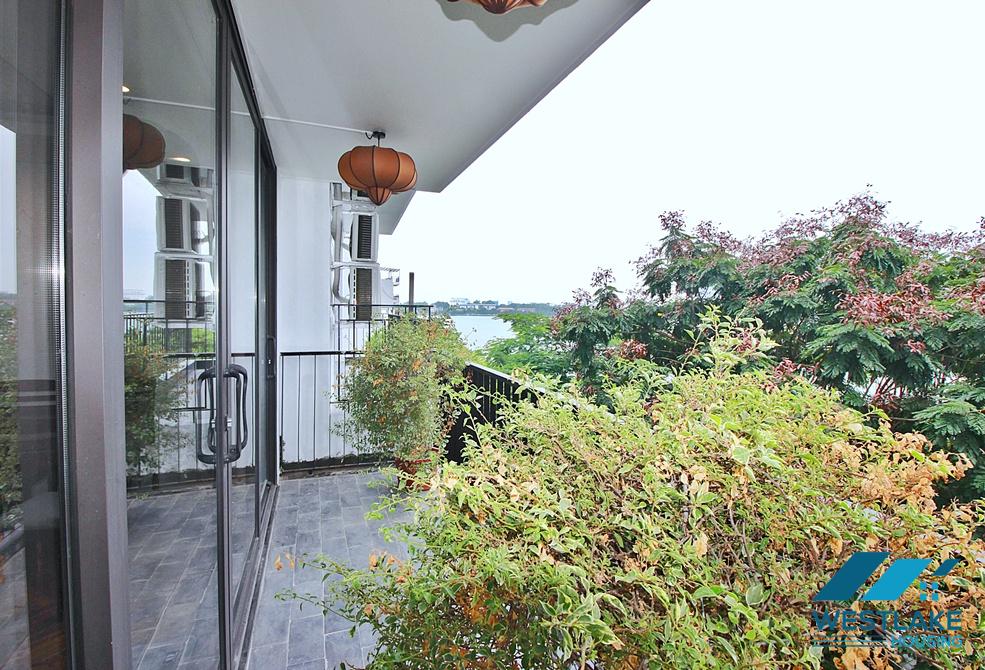 High quality and bright 03 bedrooms apartment for rent on Vu Mien street, Tay Ho, Ha Noi