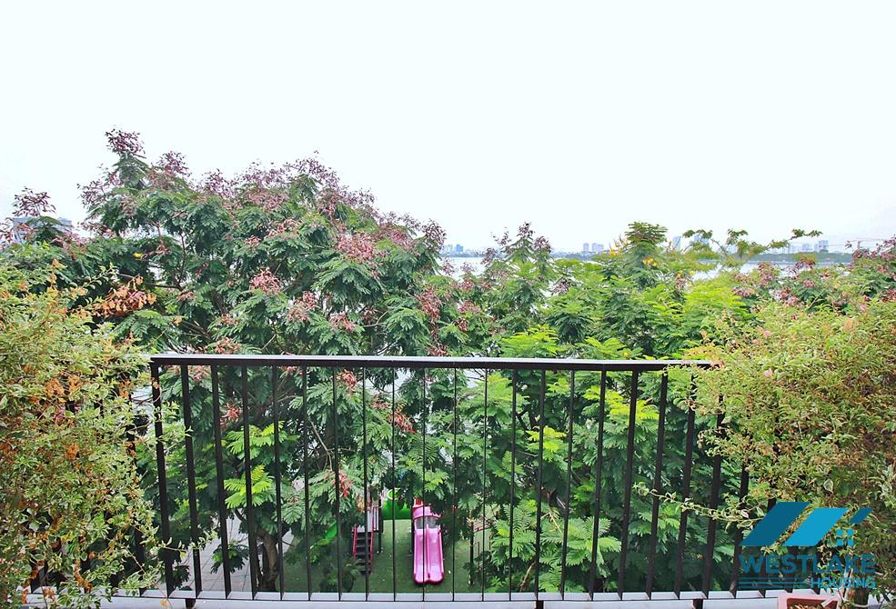 High quality and bright 03 bedrooms apartment for rent on Vu Mien street, Tay Ho, Ha Noi